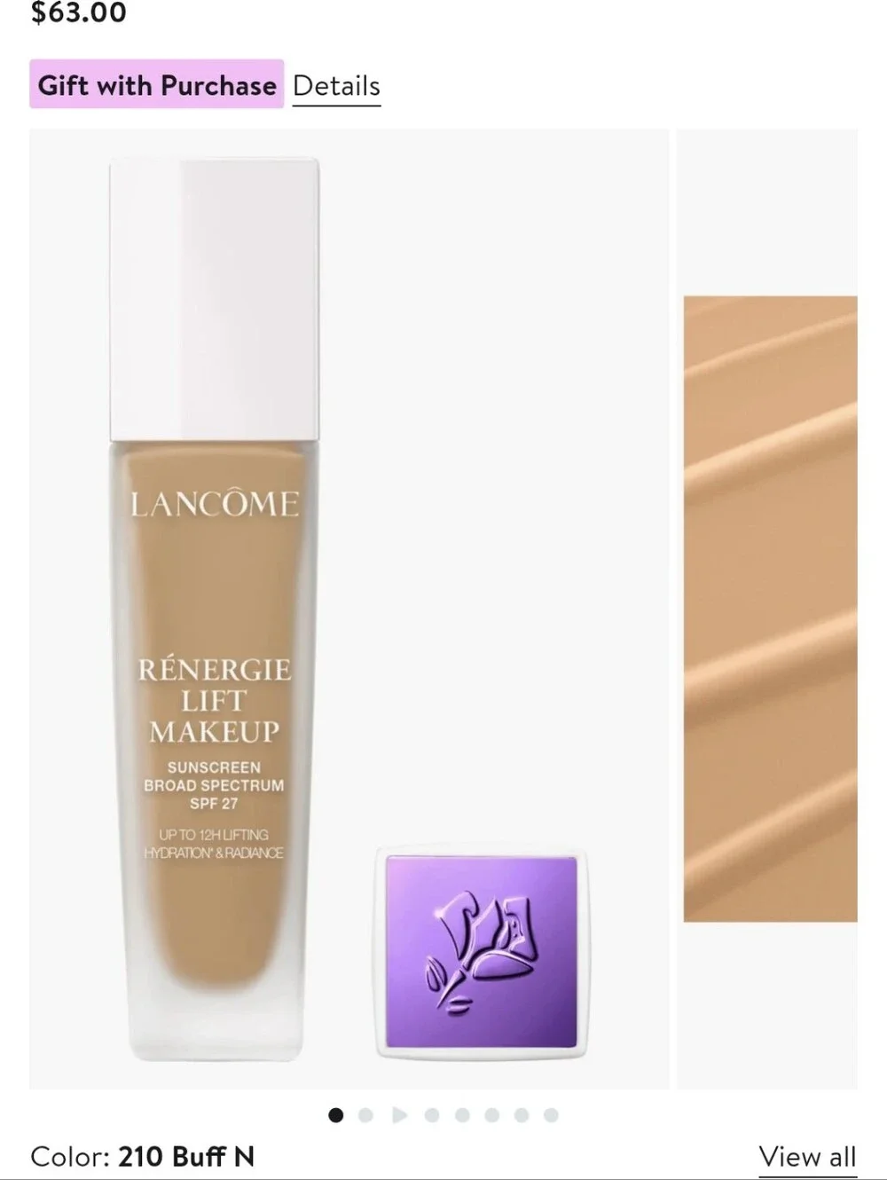 Lancome Renergie Lift 210 Buff